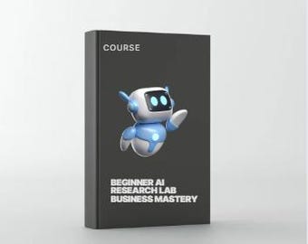 Curso de negocios de AI Research Lab para principiantes / Cómo crear y expandir una empresa de inteligencia artificial rentable / Guía paso a paso para startups