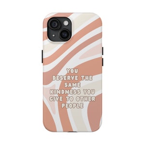Colorful Positive Phone Case | Quote Phone Case For iPhone 15, 14, 13, 12, 11 Pro Max, Pro, Plus, Mini | Mental Health Phone Case