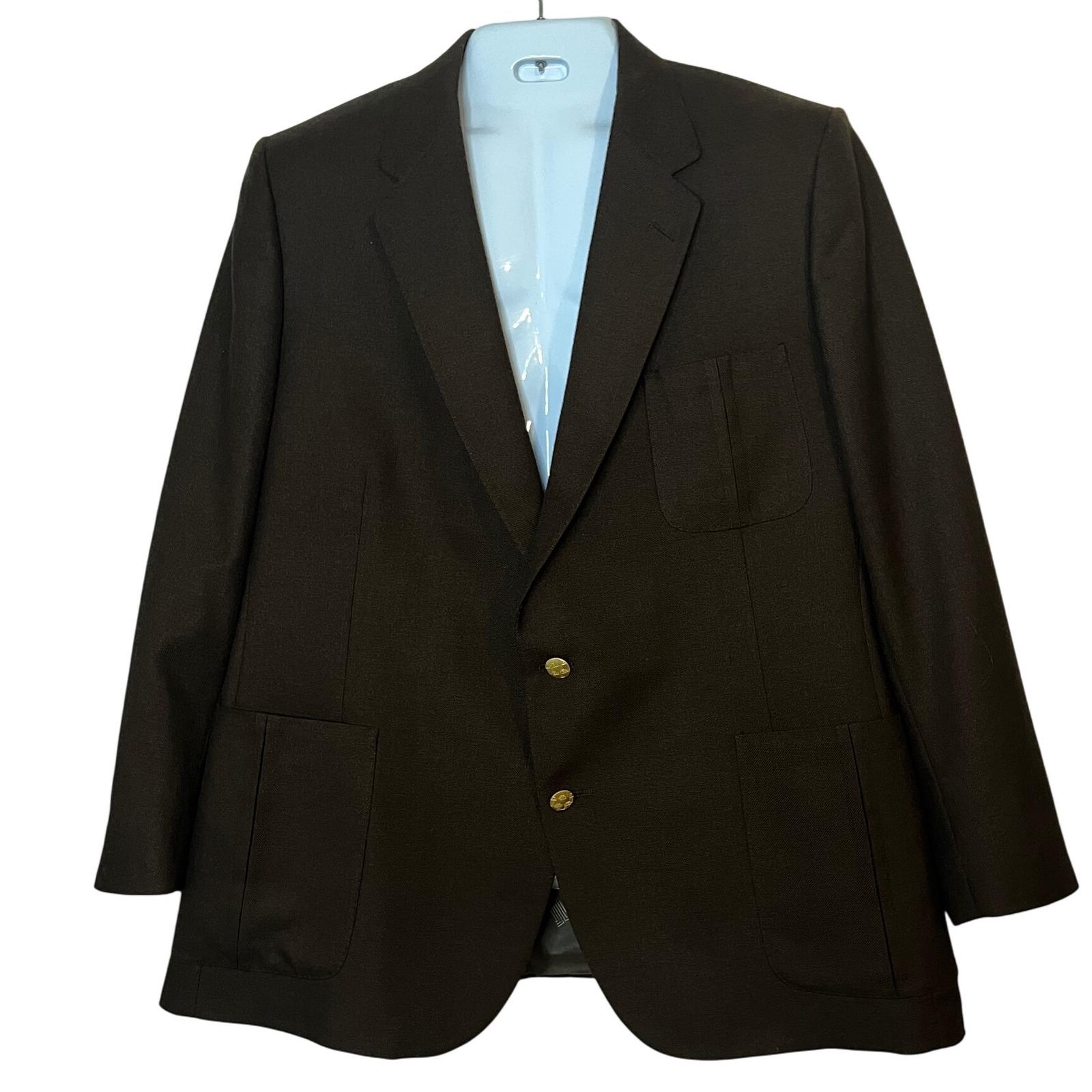 Veste En Laine Lanvin Vintage Taille 40 - Bordeaux - Très Bon état Occasion
