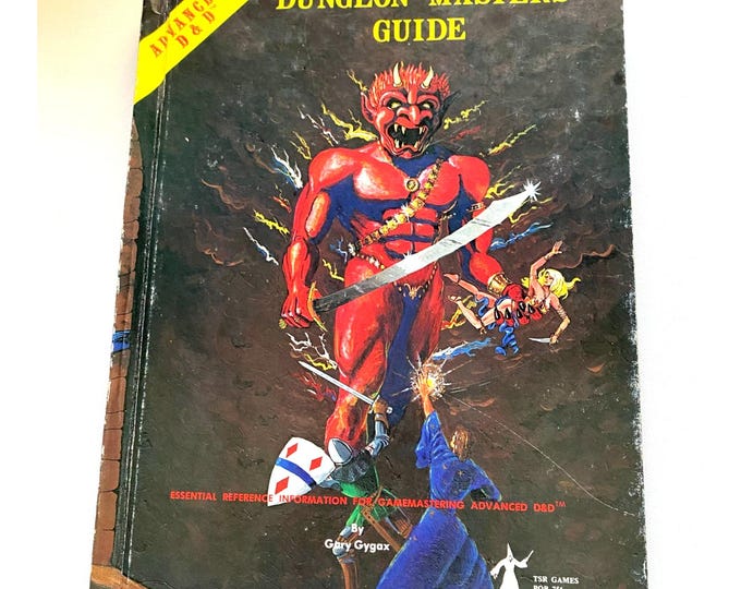 Dungeon Masters Guide 1980 6th Print- AD D 1st Edition Gary Gygax - Etsy