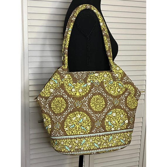 Vera Bradley Bluebird Sittin in A Tree Purse Shoulder Bag 
