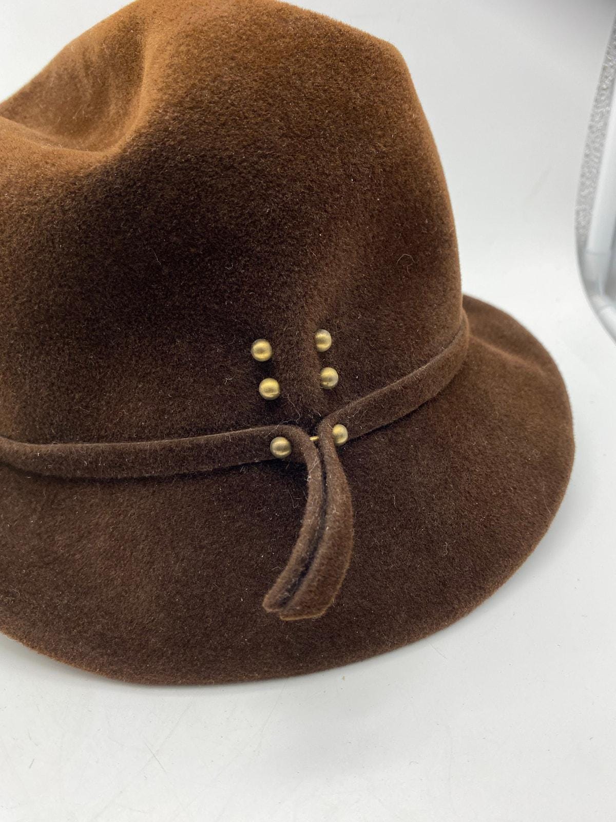 Mr. John “Fabulous Furs” Brown Mink Fur Hat Leopard Fur Bucket Hat - Etsy main image 2