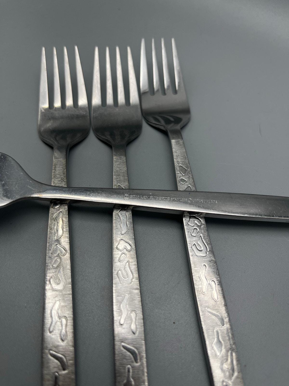 Las mejores ofertas en Mango de acero inoxidable Stanley Roberts Tenedor de ensalada piezas cubiertos Individual | eBay Las mejores ofertas en Mango de acero inoxidable Stanley Roberts Tenedor de ensalada piezas cubiertos Individual | eBay