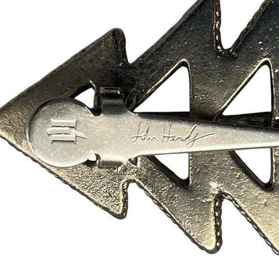 Vintage John Hardy For Neiman Marcus 3 D Christmas Tree Clip View 2