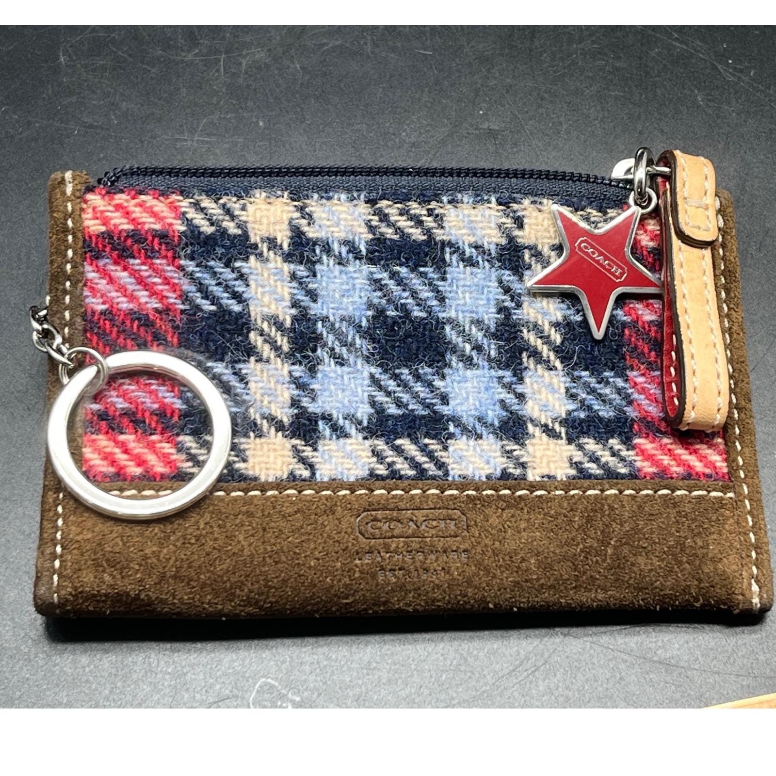 Coach Plaid Purse - Etsy