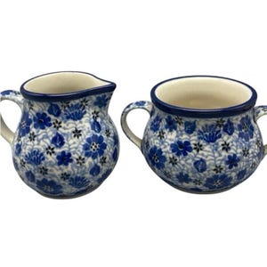 Bunzlau Castles Libellenmelk en suiker Geen deksel Boleslawiec Polen A256