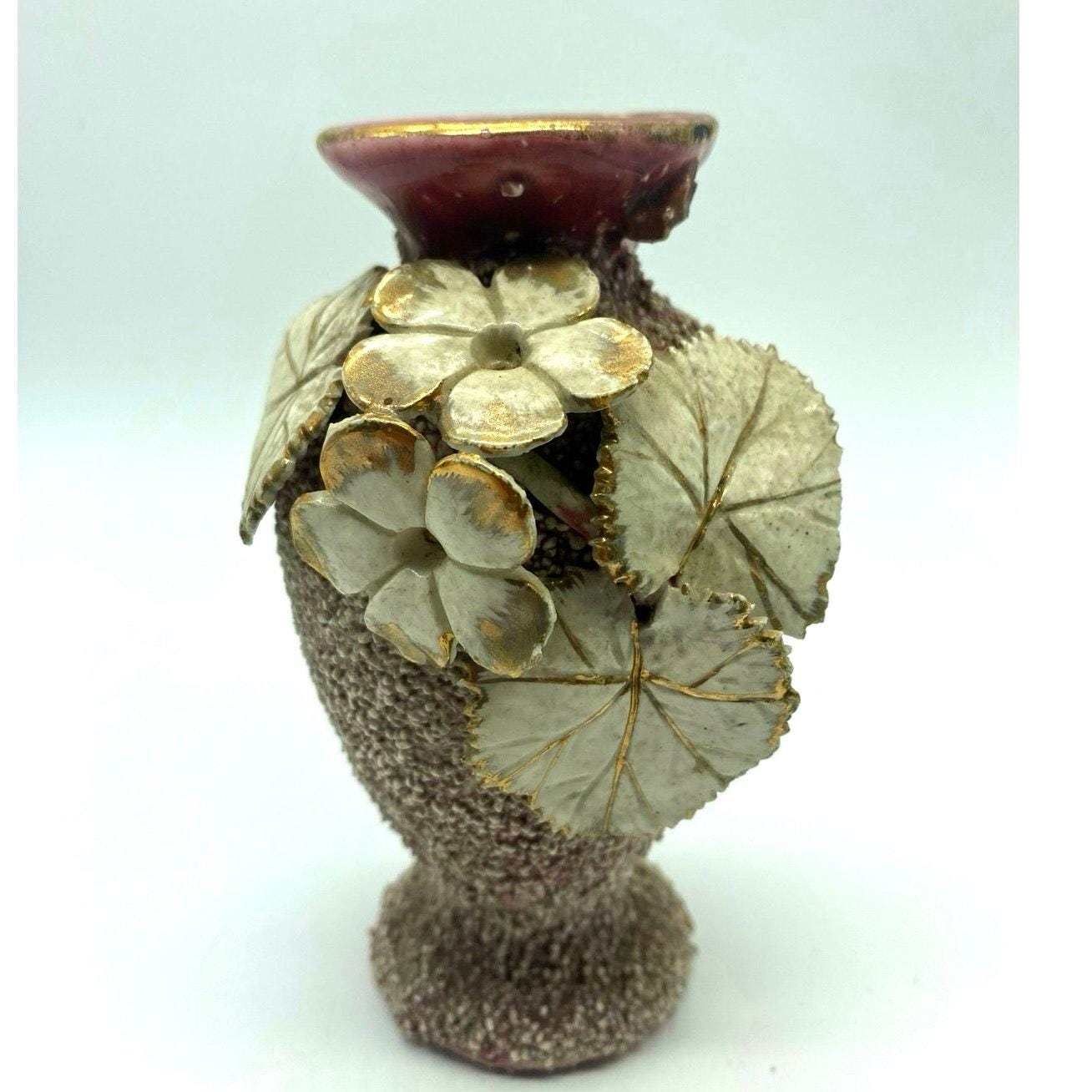 Majolica vase - Etsy 日本