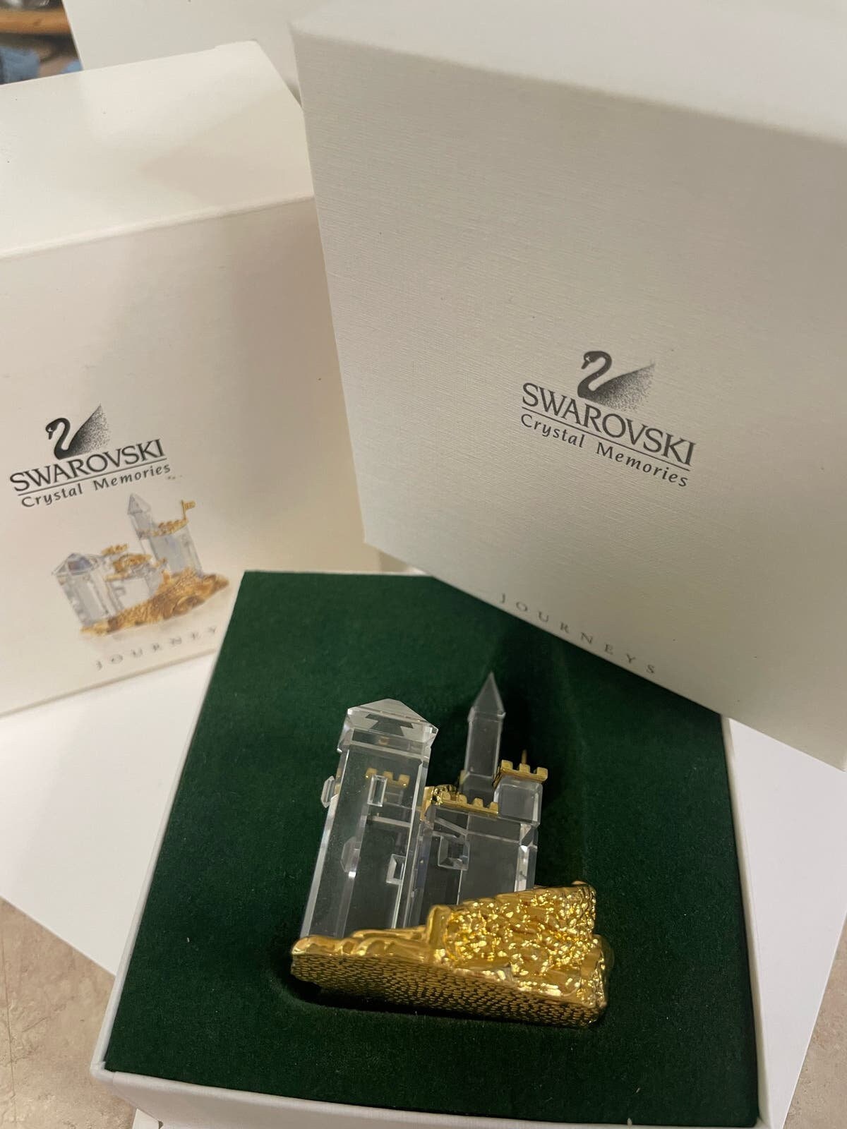 SWAROVSKI Crystal Memories JOURNEYS 城 置物 Swarovski Crystal Memories Journeys Castle 9461000010 243449