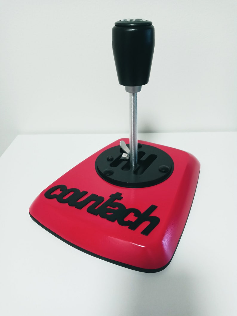 Custom Automotive Decor Countach Gated Shifter With Base Etsy