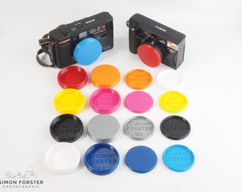 Canon AF35M & AF35ML Flexible Lens Cap By Forster UK Made In EU