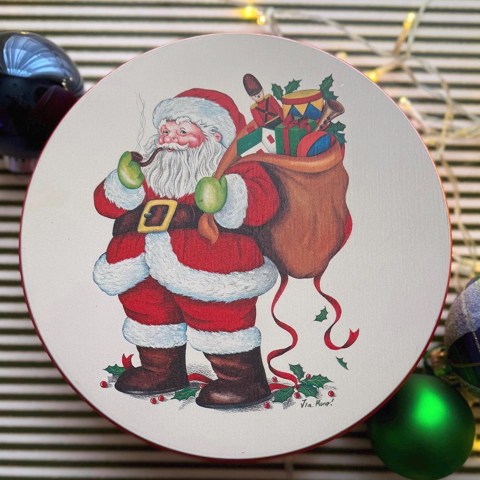 Old Santa Cookie Jar - Etsy