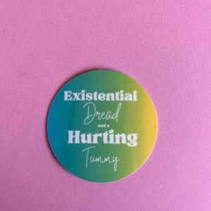 Existential Dread Sticker