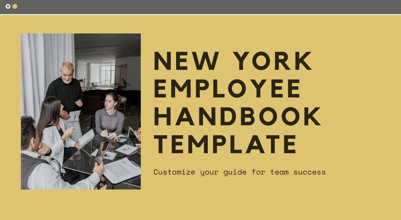 2025 Editable New York Employee Handbook - Etsy
