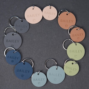 Silicone Pet Tag, Silent Pet Tag, Personalised Dog Tag, Engraved Personalized Pet Tag, ID Tag for Pets, Luxury Pet Tag, Premium Pet Tag
