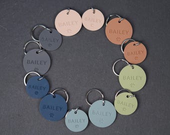 Silicone Pet Tag, Silent Pet Tag, Personalised Dog Tag, Engraved Personalized Pet Tag, ID Tag for Pets, Luxury Pet Tag, Premium Pet Tag