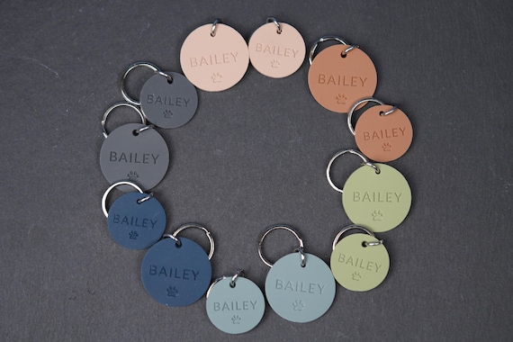 Silicone Pet Tag, Silent Pet Tag, Personalised Dog Tag, Engraved Personalized Pet Tag, ID Tag for Pets, Luxury Pet Tag, Premium Pet Tag