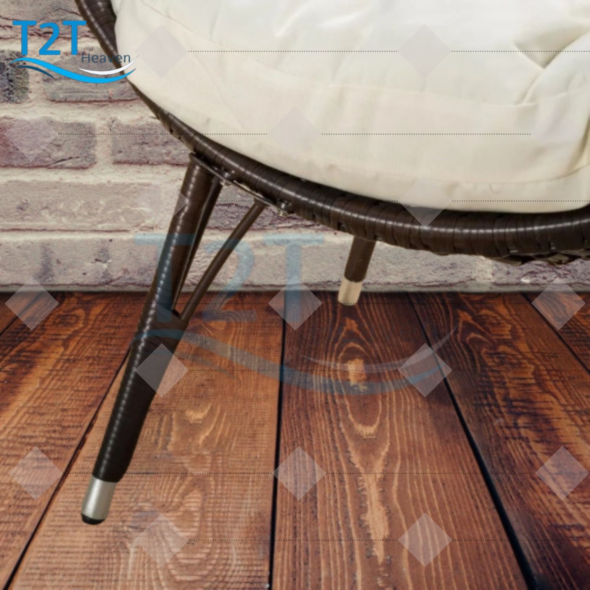 Home Sitting Hanging Cushion Beaches Chairs Framework Wicker Beach