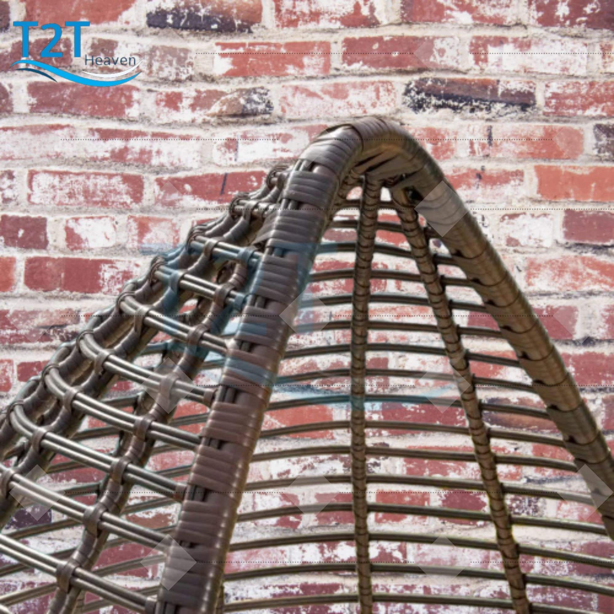 Home Sitting Hanging Cushion Beaches Chairs Framework Wicker Beach