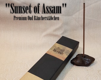 Adlerholz Räucherstäbchen "Sunset of Assam"