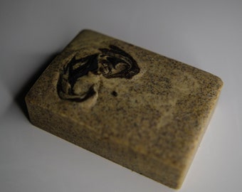 Coffee Cinnamon organic cold pressed soap