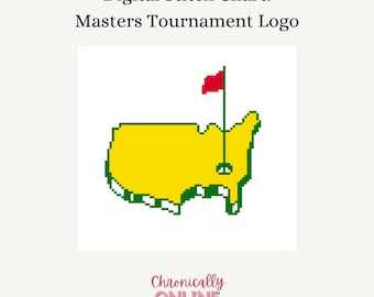 Masters Tournament Logo - Digital Needlepoint Stitch Chart