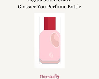 You Perfume Bottle - Digital Needlepoint Stitch Chart