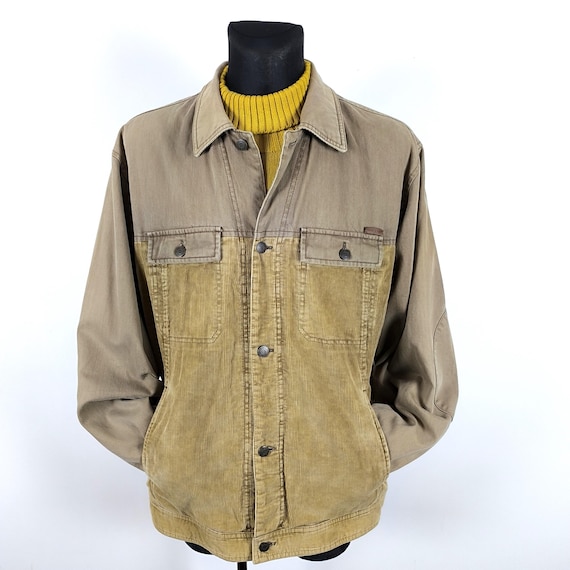 Camel Active Kempshire Cord Jacke für Männer, Größe XL