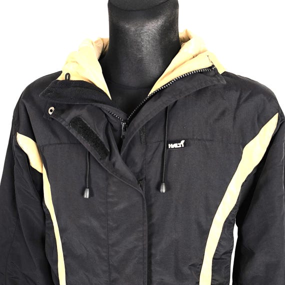 Halti Elegante Damen Parka Vintage Finnland HALTI Kapuzenjacke Für