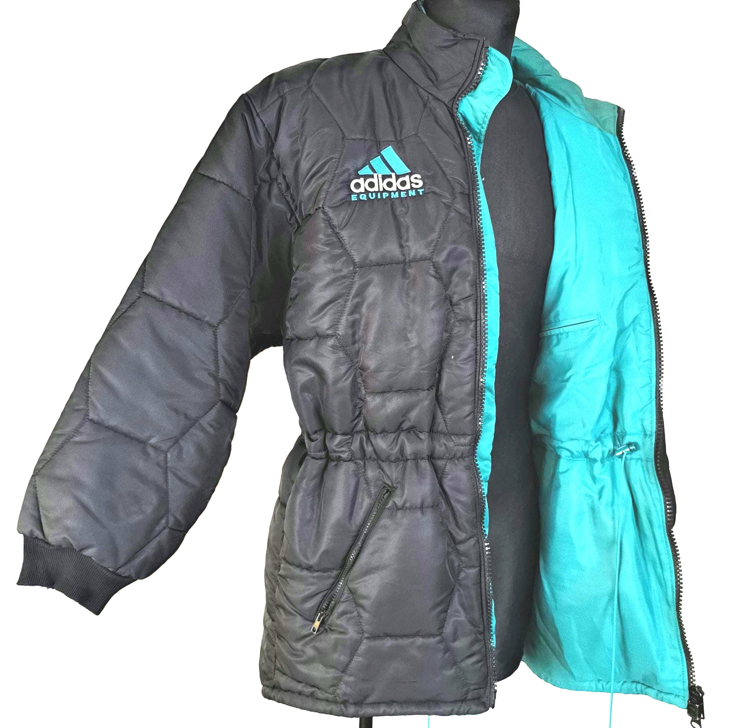 70s〜 adidas puffer blue coat soccer