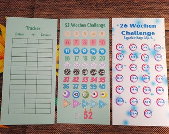 52 oder 26 Wochen Challenges