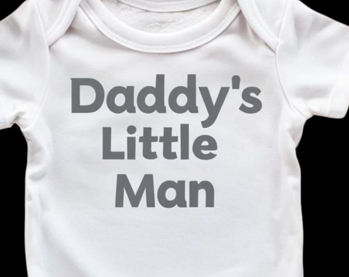 Baby onies with Daddy's little man