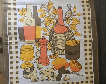 Retro Tea Towel