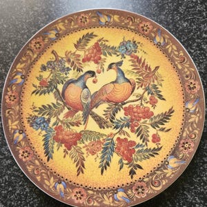 Russian Golden Melody plates x 3