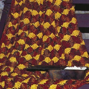 Southwest Sunset CROCHET PATTERN Blanket (PDF Download)