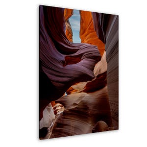 Antelope Canyon Fotografie, Arizona Wanddekor, Wüstenlandschaft der Navajo Nation, Slot Canyon Wandkunst, Southwest Abenteuer