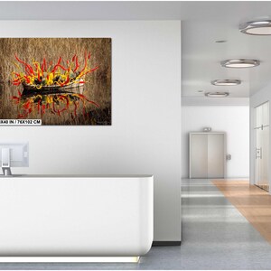 Desert Botanical Glass Sculpture Print - Vivid Colors, Museum Quality image 6