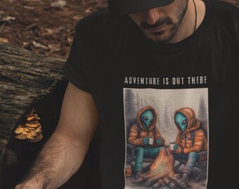 Alien, Adventure, Camping, Wilderness T-Shirt