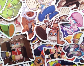 SF6 Stickers - Series 1 (3" - Glossy)