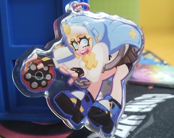 Bridget - GGST - Keychain (3" - Double sided - 2 sided epoxy)