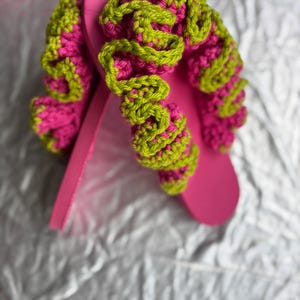 crochet flip flops