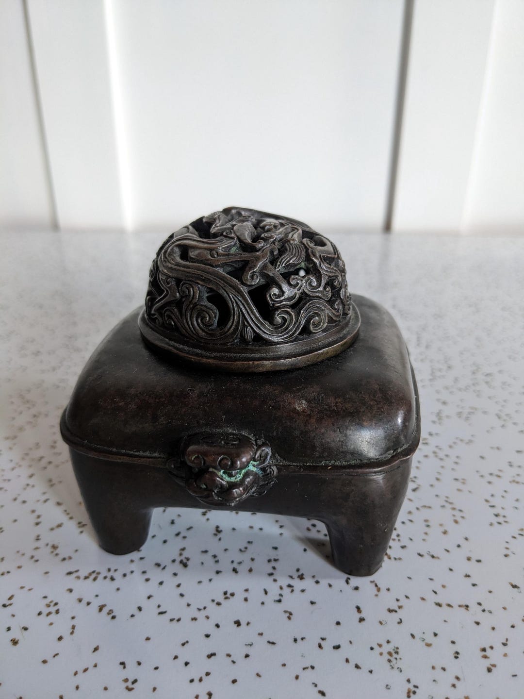 Incensor Antique Bronze Ornate Incensor - Incense Holder - Burner - Etsy