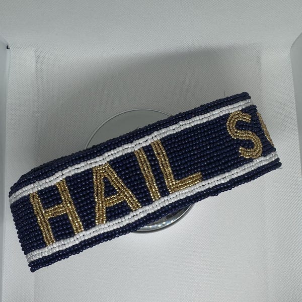 Georgia Southern INSPIRED Beaded Purse Strap