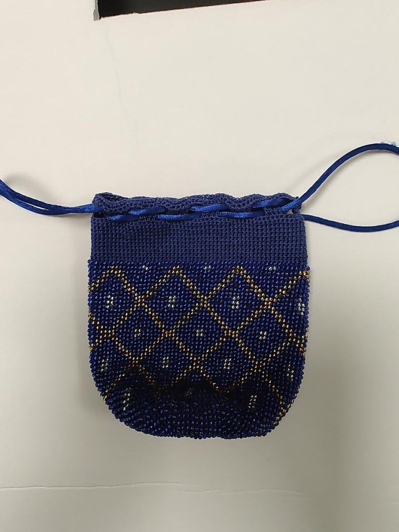 Crocheted Beaded Bag zdjęcie 1