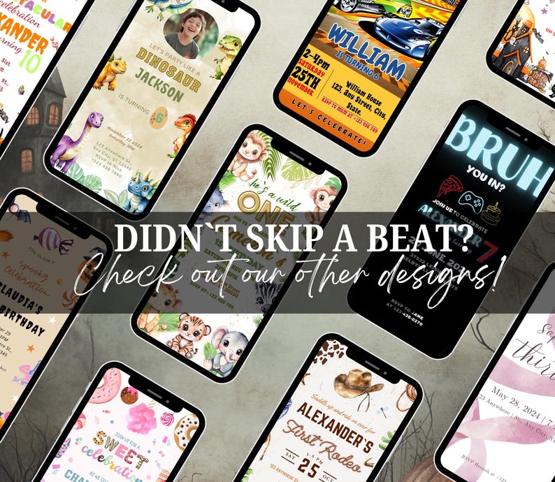 Editable Cowgirl Birthday First Rodeo Invitation Retro Invite Wild West