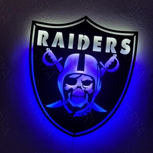 Custom Sports Sign, Football Team Sign, Sports Fan Sign, LED Lighting ...