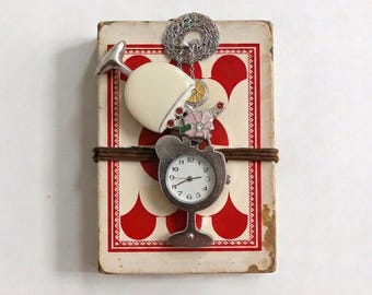 Sautoir montre cache-cache Cocktail email