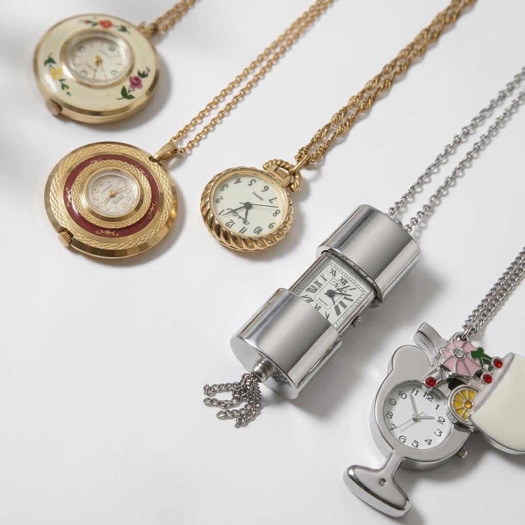 Vintage bucherer pendant watch - Etsy 日本