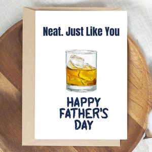 Neat, Just Like You Vatertagskarte, digitaler Download, 5x7 Karte