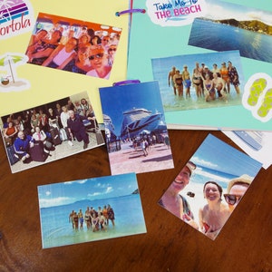 Cruise gift set cruise boat card cruise scrapbook album ship itinerary stickers ship sunbed signs P&O Arvia Bild 7