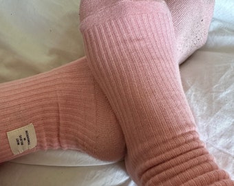 Chaussettes rose